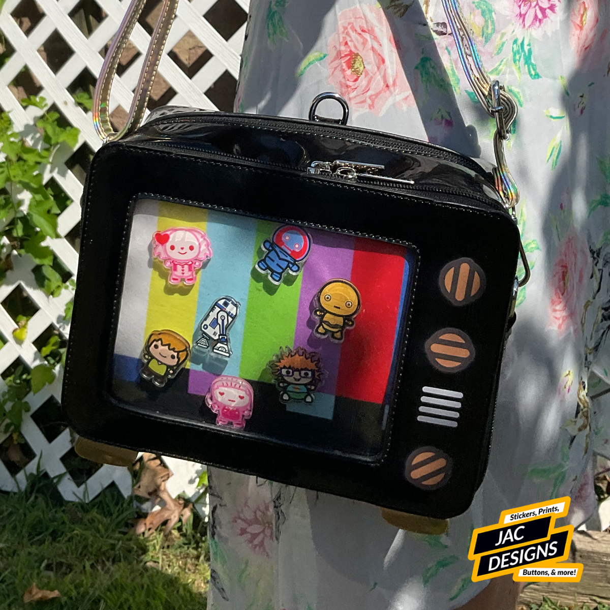 Retro TV ITA Bag | Jac Designs